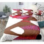 Housse de couette inspiration africaine