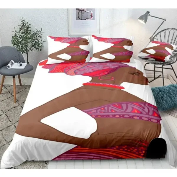 Housse de couette décorative africaine