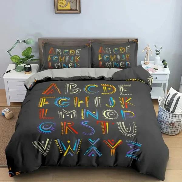 Housse de couette en tissu imprimé africain