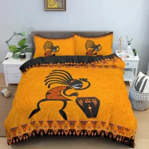 Housse de couette en tissu traditionnel africain