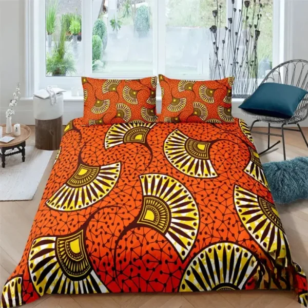 Housse de couette tissu africain coloré - vue 3