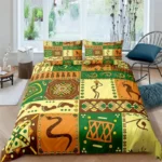 Housse de couette tissu africain coloré - vue 5
