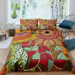 Housse de couette tissu africain coloré - vue 8