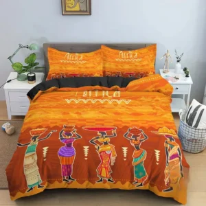 Housse de couette style africain moderne