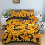 Housse de couette en tissu wax vibrant