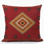 Housse de coussin aux motifs africains colorés