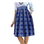 Jupe Africaine Courte au style vibrant et coloré