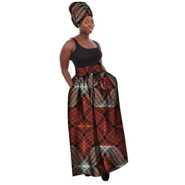 jupe-africaine-decontractee-1 Jupe africaine décontractée aux motifs colorés et vibrants