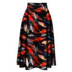 Jupe africaine imprimée originale aux motifs uniques