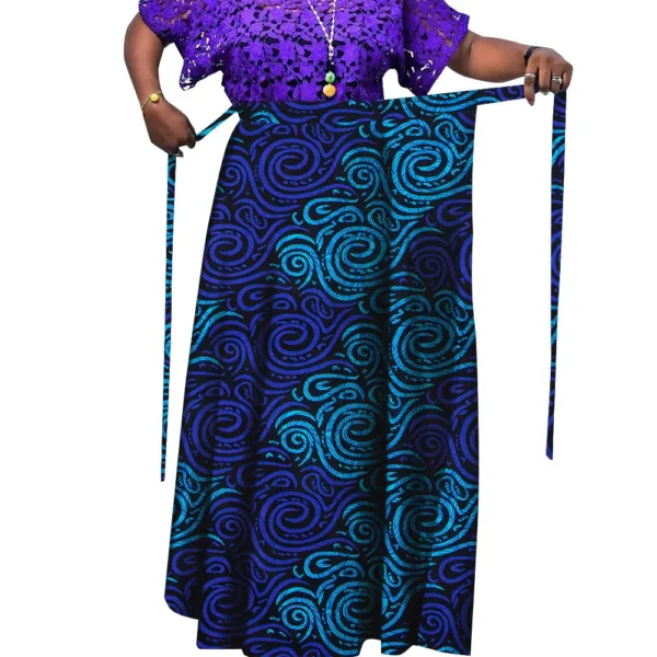 Jupe en Pagne avec motifs africains uniques