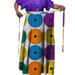 Jupe en Pagne avec taille ajustable