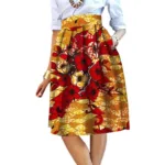 Jupe Africaine Femme 2025 au design unique et coloré