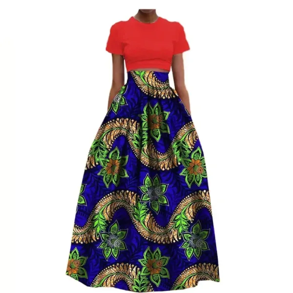jupe-legere-africaine-1 Jupe Africaine Légère aux motifs colorés
