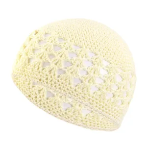 Kufi tricoté beige