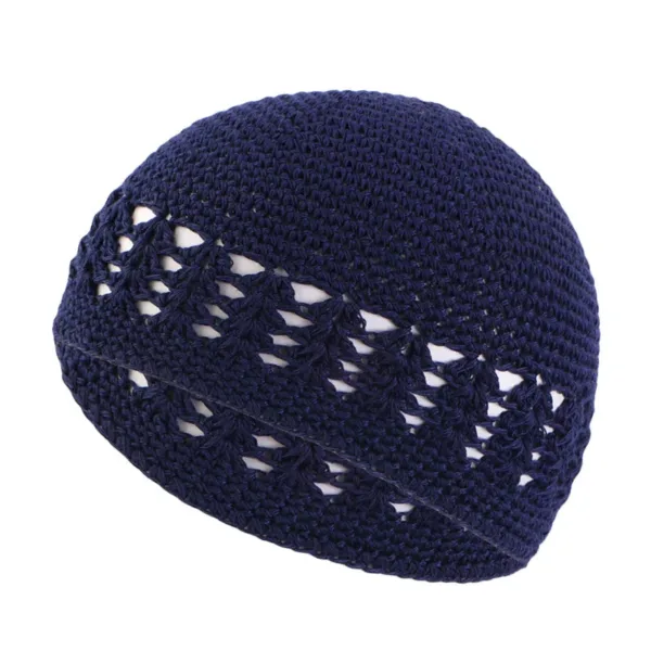 kufi-tricote-noir-1 Kufi noir tricoté