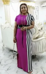 Longue robe africaine élégante pour femme