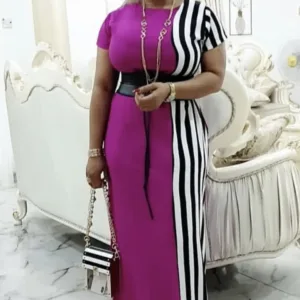 Longue robe africaine élégante pour femme