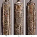 Femme tribale sculptée, symbole de culture africaine