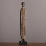 Sculpture de femme tribale, pièce décorative unique