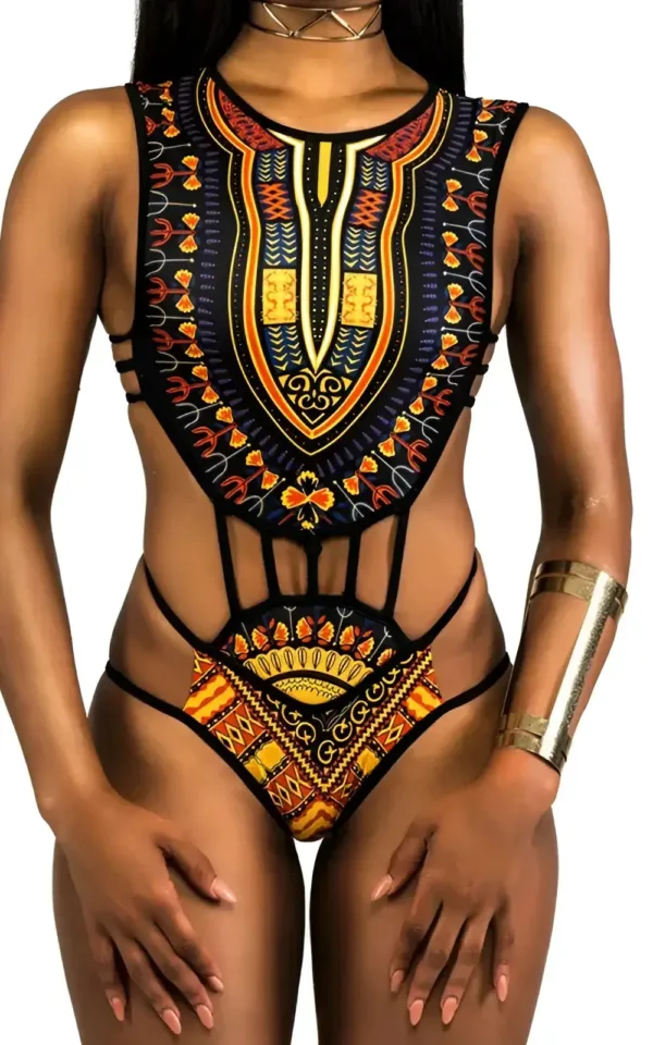 Maillot de bain wax, design unique, coupe confortable