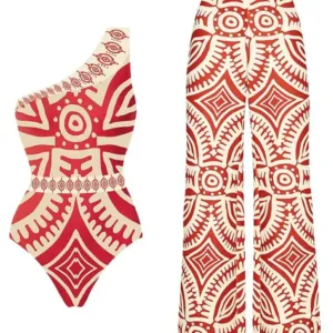 Maillot de bain femme africain tribal