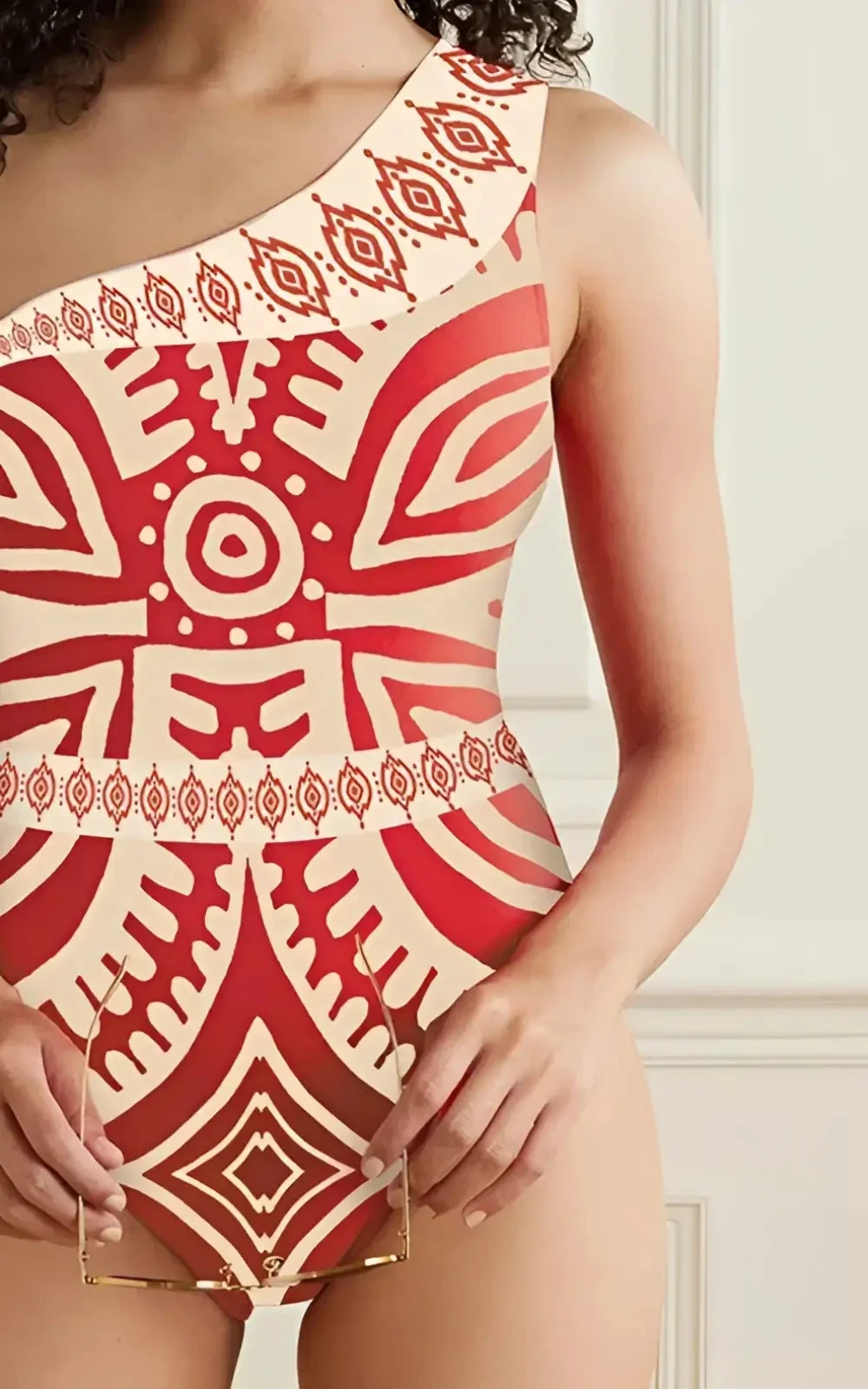 Maillot de bain femme avec motif tribal