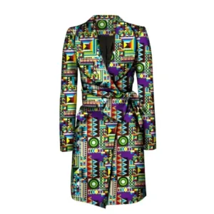 Vêtement Africain pour femme avec motifs colorés
