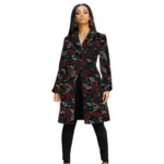 Manteau stylé en pagne pour look unique