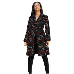 Manteau stylé en pagne pour look unique