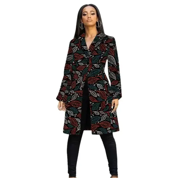 Manteau stylé en pagne pour look unique