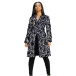 Vêtement chic en pagne pour femme audacieuse