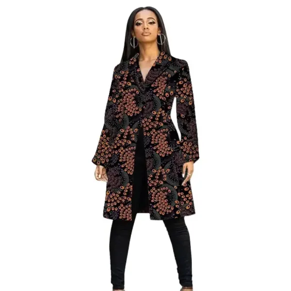 Manteau en pagne africain pour un style distinctif