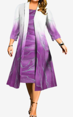Manteau robe africaine 2 pièces pour femme