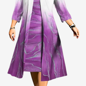 Manteau robe africaine 2 pièces pour femme