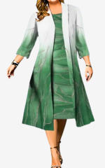 Manteau et robe combinés, culture africaine