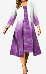 Ensemble robe africaine, esthétique moderne