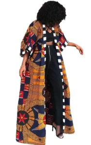 Manteau femme style africain