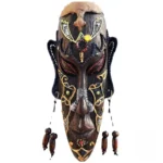 Masque Africain Deco en bois décoratif