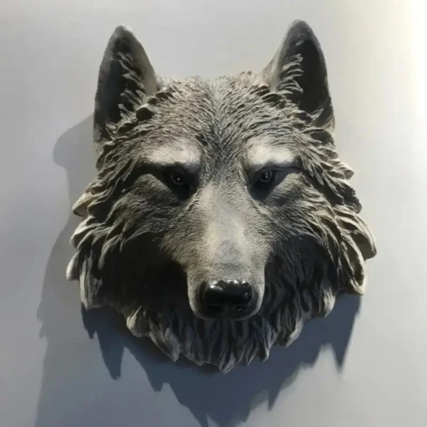 Masque décoratif en forme d'animaux d'Afrique
