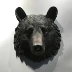 Objet d'art africain représentant la vie sauvage