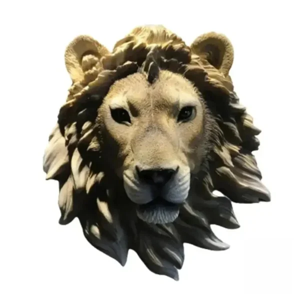 Masque traditionnel africain aux motifs animaliers