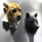 Art mural animalier inspiré des cultures africaines