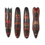 Masque africain, détail artistique soigné