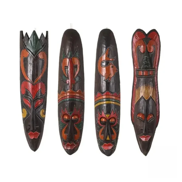 Masque africain, détail artistique soigné