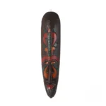 Masque en bois, art africain authentique