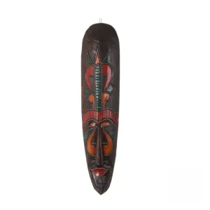 Masque en bois, art africain authentique