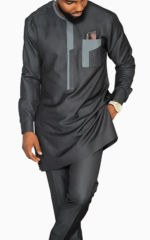 Ensemble Africain Homme élégant et traditionnel