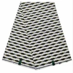 Motif tissu africain wax coloré et vibrant - vue 3