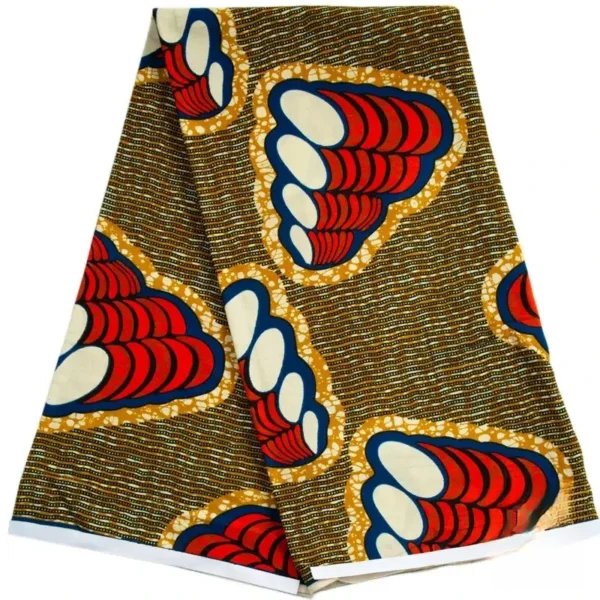 Tissu africain Wax motifs variés
