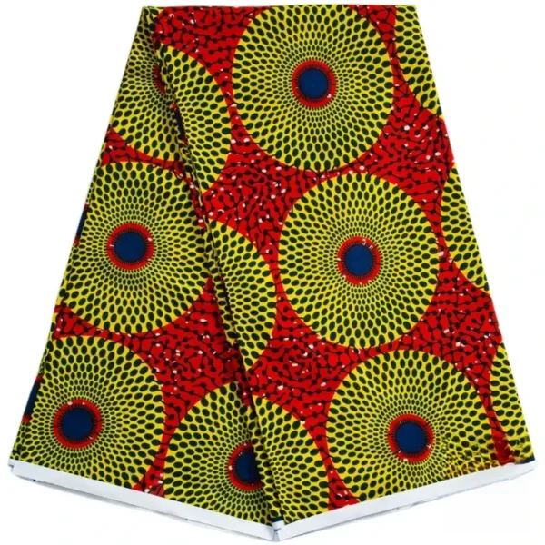 Motif Wax Africain tissu coloré - vue 5